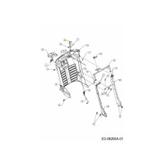 MANOPOLA CONTROLLO DELL'ACCELERATORE 731-3161A ORIGINALE MTD