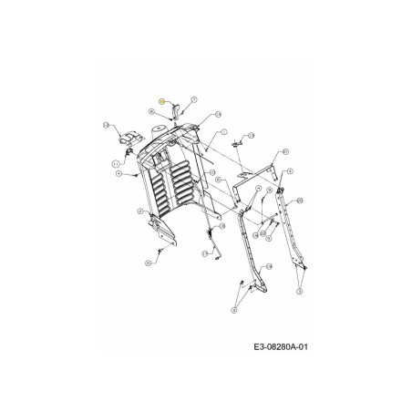 BOUTON : COMMANDE DES GAZ 731-3161A ORIGINAL MTD | Newgardenstore.eu