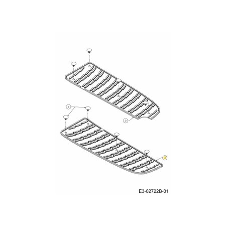 ALMOHADILLA: PIE: RH 735-04048 ORIGINAL MTD | Newgardenstore.eu