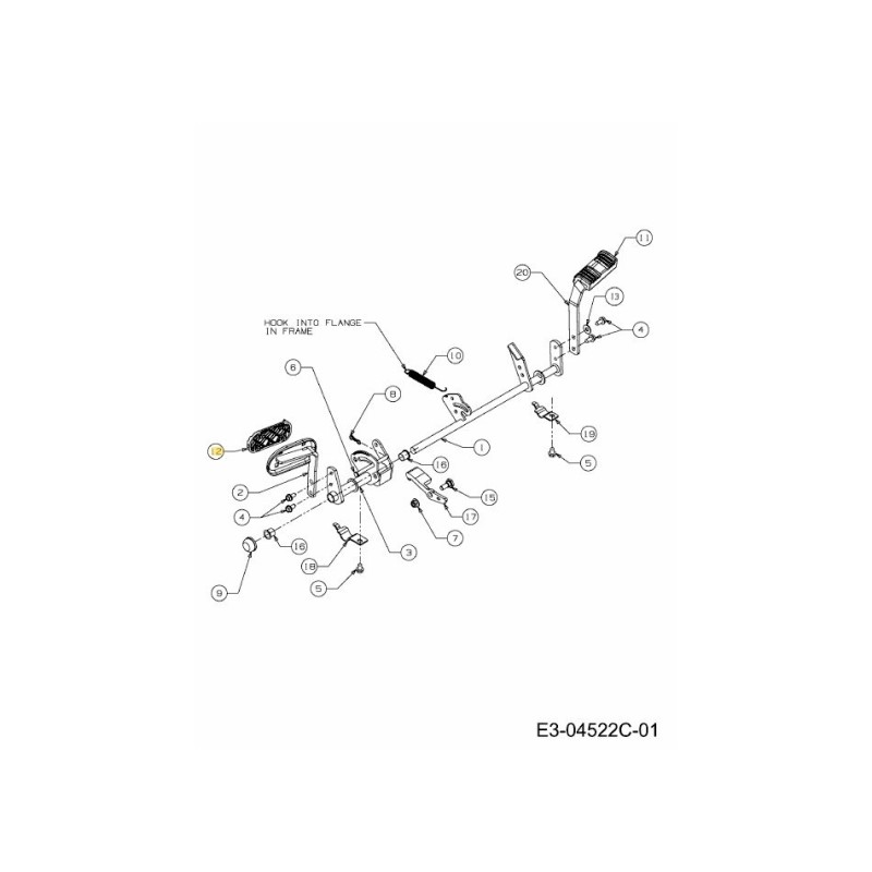 ALMOHADILLA: UNIDAD 735-04272 ORIGINAL MTD ALMOHADILLA: UNIDAD 735-04272 ORIGINAL MTD