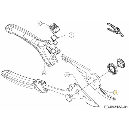 BLADE:BTM:BYPASS:GARDEN:L 742-05020 ORIGINAL MTD | Newgardenstore.eu