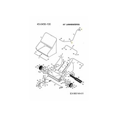 ABRAZADERA EN U AF-23878 ORIGINAL MTD | Newgardenstore.eu