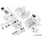 CONJUNTO DE RUEDA DE 8" 092.70.040 ORIGINAL MTD