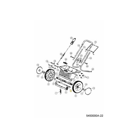 TUBO 611-05787 ORIGINALE MTD | Newgardenstore.eu