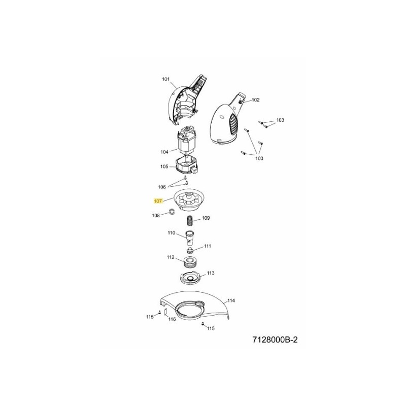 Spulengehäuse 7128330 ORIGINAL MTD