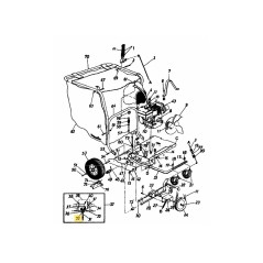 SPILLO-ROTOLO A MOLLA 5/32X1,12" 715-0249 ORIGINALE MTD | Newgardenstore.eu