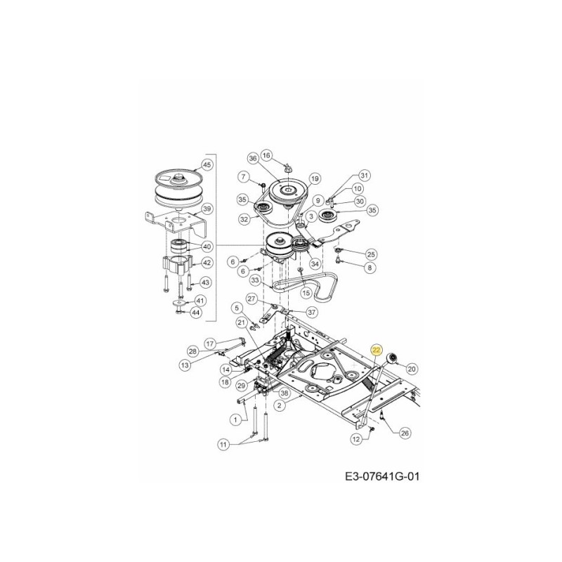 EXTENSION SPRING 732-07086 ORIGINAL MTD