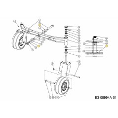 RONDELLA 736-04605 ORIGINALE MTD