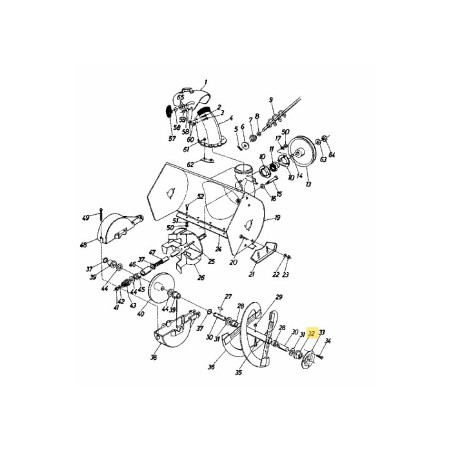 BRIDA DE COJINETE 741-0300 ORIGINAL MTD | Newgardenstore.eu