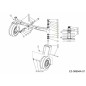 BOCCOLA CONICA LK 741-04549 ORIGINALE MTD