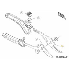 BLADE:BTM:BYPASS:GARDEN:M 742-05025 ORIGINAL MTD | Newgardenstore.eu