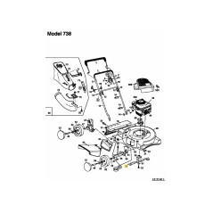 BLADE-20IN-MULCHING 742-0740 ORIGINAL MTD | Newgardenstore.eu