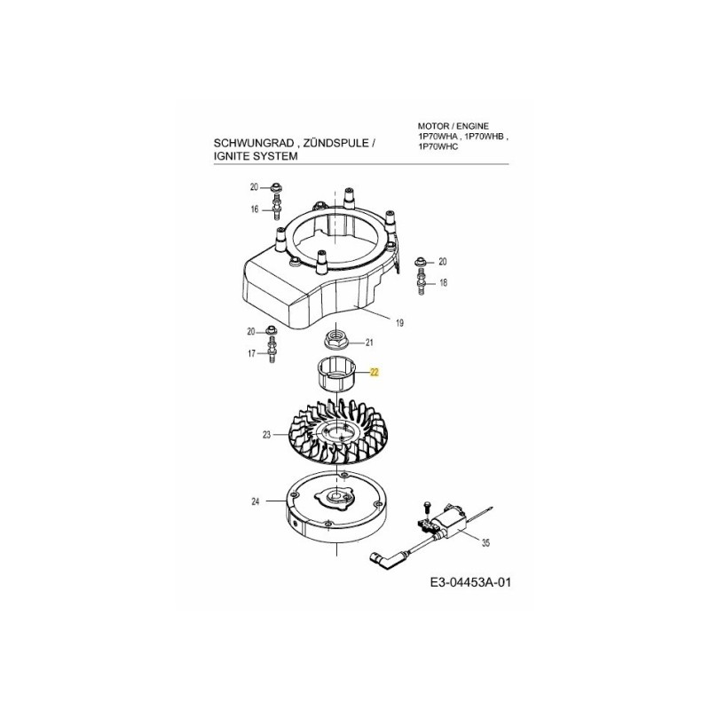 TAZA DE ARRANQUE 751-11040 ORIGINAL MTD
