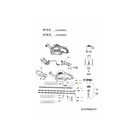 SUPPORT RAIL 61 SG-2082472 ORIGINAL MTD | Newgardenstore.eu