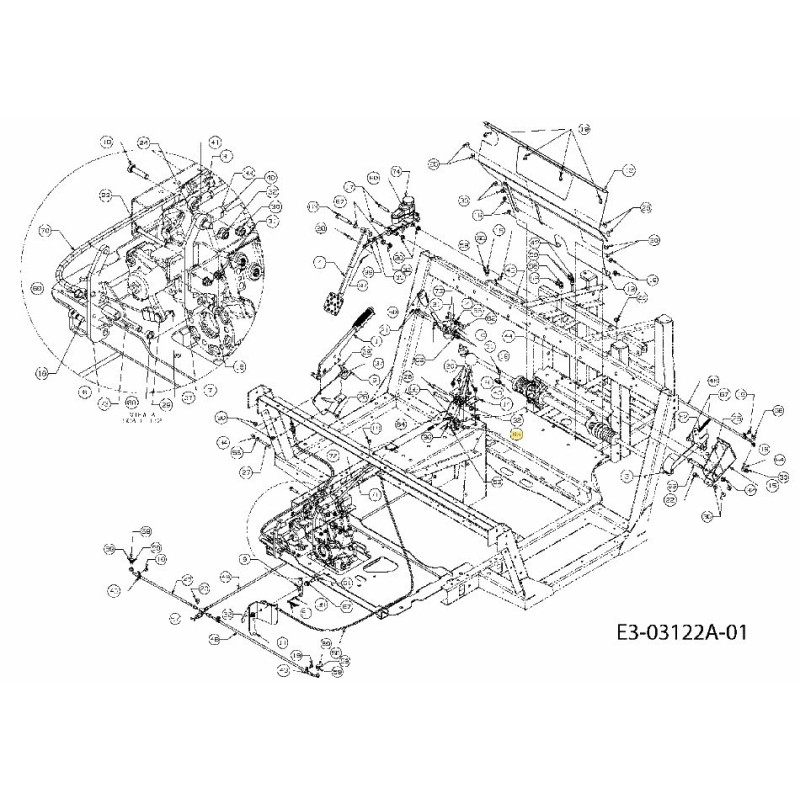 BEARING FLG 741-04199 ORIGINAL MTD