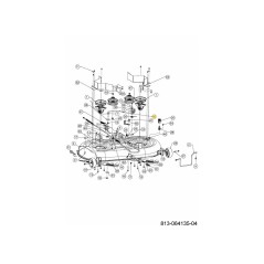 STANGENBREMSDRUCK 747-06538 ORIGINAL MTD