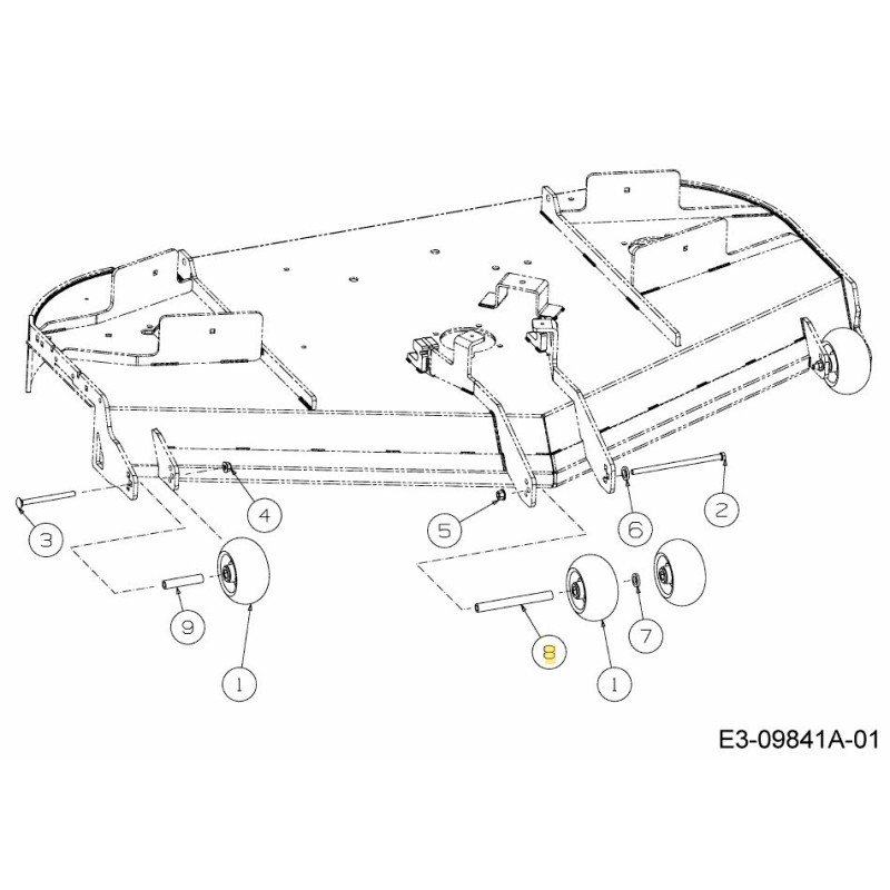 SPACER 750-06516 ORIGINAL MTD SPACER 750-06516 ORIGINAL MTD