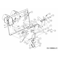SOPORTE:SOPORTE:HORQUILLA 783-09638637 ORIGINAL MTD | Newgardenstore.eu