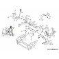 SOPORTE DE CABLE 703-10523A ORIGINAL MTD