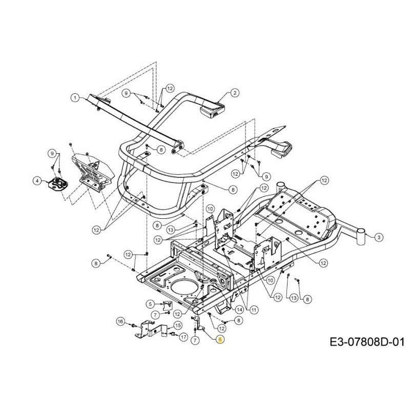 RH TRANSMISSION SUPPORT 703-21465637 ORIGINAL MTD