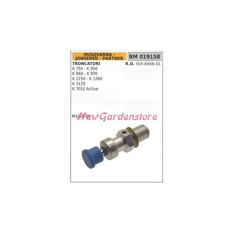 Decompressore cilindro HUSQVARNA motore troncatore K 750 950 960 970 019158 | Newgardenstore.eu