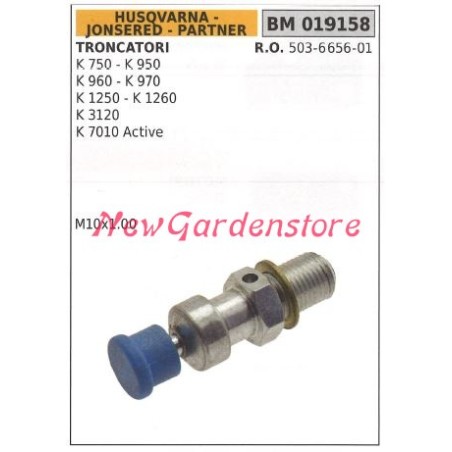 Decompressore cilindro HUSQVARNA motore troncatore K 750 950 960 970 019158 | Newgardenstore.eu