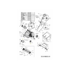 WHL COMPL 130mm 734-04201 ORIGINALE MTD | Newgardenstore.eu