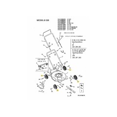 WHEEL 734-1911637 ORIGINAL MTD | Newgardenstore.eu