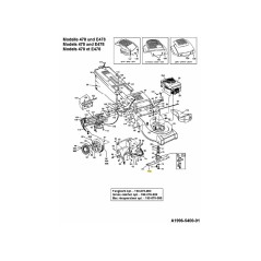 LAMA-21IN-PACCIAMATURA 53CM 742-0721 ORIGINALE MTD