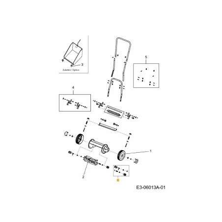 Zahnradsatz Ritzel 092.61.231 Original MTD | Newgardenstore.eu