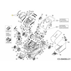 COUVERCLE DE BATTERIE 092.64.557 ORIGINAL MTD | Newgardenstore.eu
