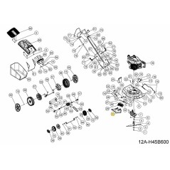 SIDE DISCHARGE COVER 092.70.008 ORIGINAL MTD | Newgardenstore.eu