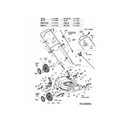 WHL ASM : 180 mm x 39 mm : BARRE 634-04236 MONTÉE D'ORIGINE | Newgardenstore.eu