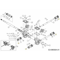 PARAOLIO 721-04232 ORIGINALE MTD | Newgardenstore.eu