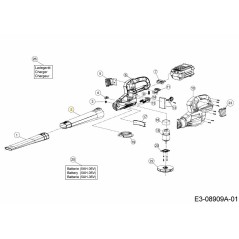 TUBE UPPER PART 731-10894 ORIGINAL MTD | Newgardenstore.eu