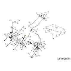 Torsionsfeder 732-04869A Original MTD | Newgardenstore.eu