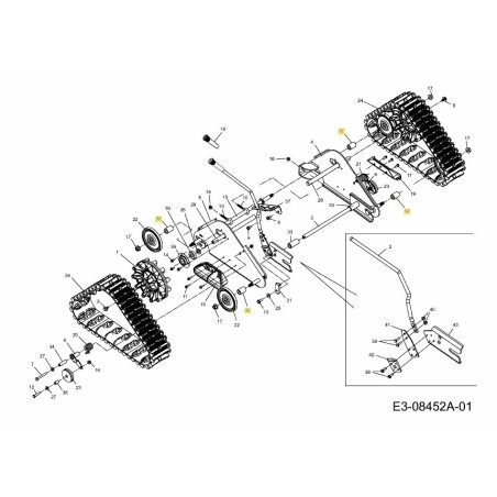 Abstandshalter 750-06090 Original MTD | Newgardenstore.eu