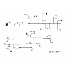 IGNITION SWITCH 725-1396A ORIGINAL MTD