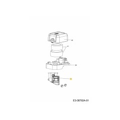 Luftfiltergehäuse 751-14070 Original MTD
