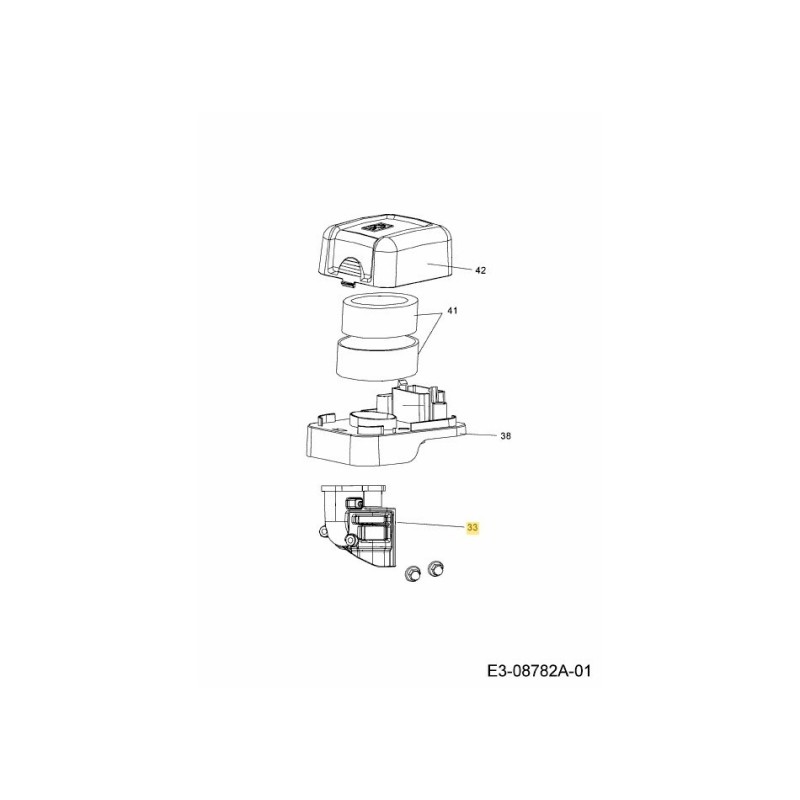 AIR FILTER HOUSING 751-14070 ORIGINAL MTD
