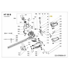 BOUCHON DE RÉSERVOIR SG-2072662 ORIGINAL MTD | Newgardenstore.eu