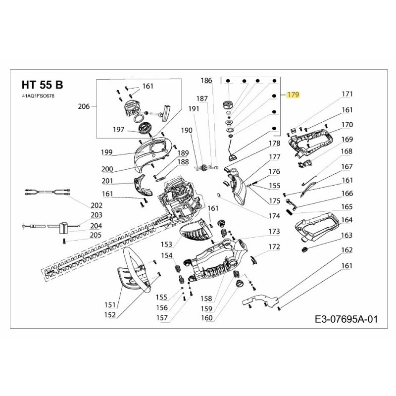 Tankdeckel-Baugruppe SG-2072662 Original MTD