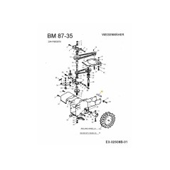 HOJA DE TORNILLO 092.48.841 ORIGINAL MTD | Newgardenstore.eu