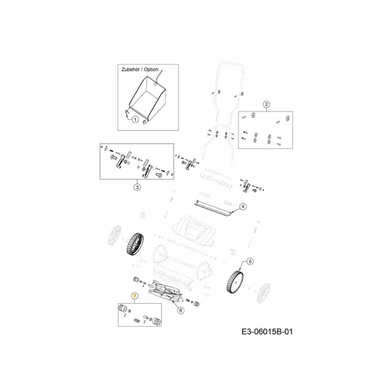 Zahnradsatz Ritzel 092.61.234 Original MTD