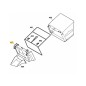 Ouverture du collecteur d'herbe 4907310 ORIGINAL MTD