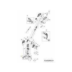 BOUCLIER AVEC LAME 631-05226 ORIGINAL MTD | Newgardenstore.eu