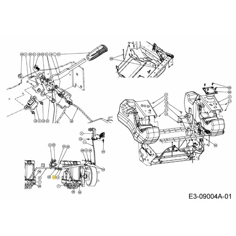 LINK NEUTRAL ARM 703-09745 ORIGINAL MTD