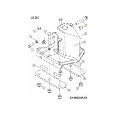 VIS HEXAGONALE 710-1806 ORIGINALE MTD | Newgardenstore.eu