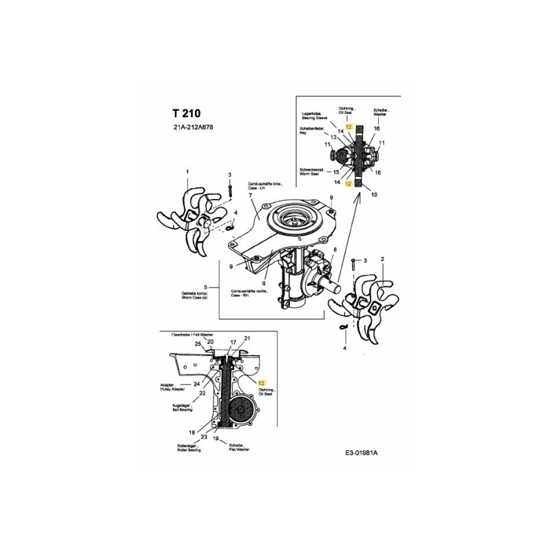 OIL SEAL 721-04036 ORIGINAL MTD