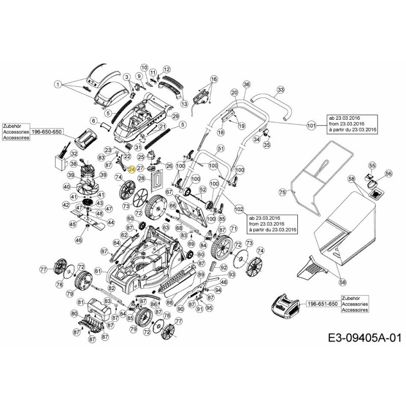 CABLAGGIO ELETTRICO 725-07016 ORIGINALE MTD